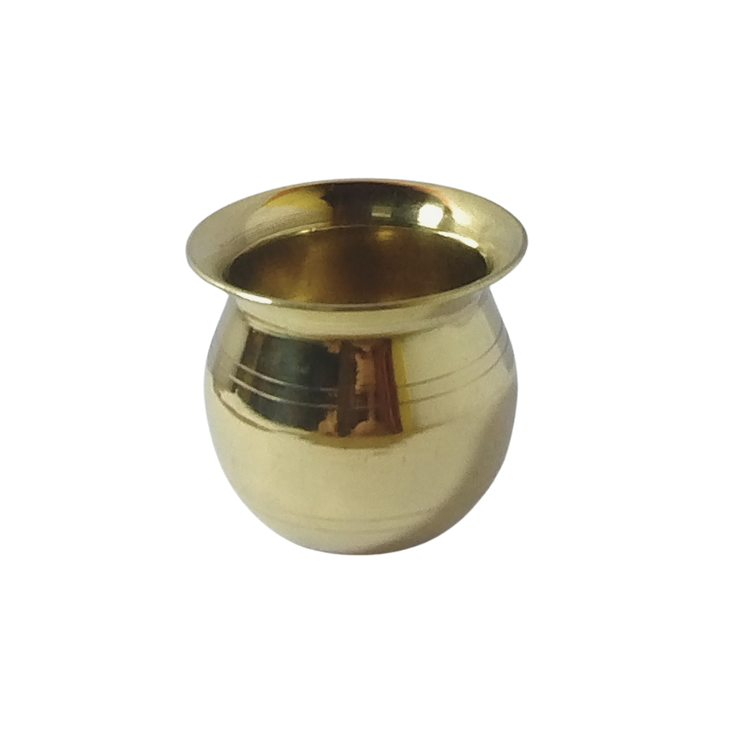 Small Brass Lota Pot Kalash for Puja - Image 3
