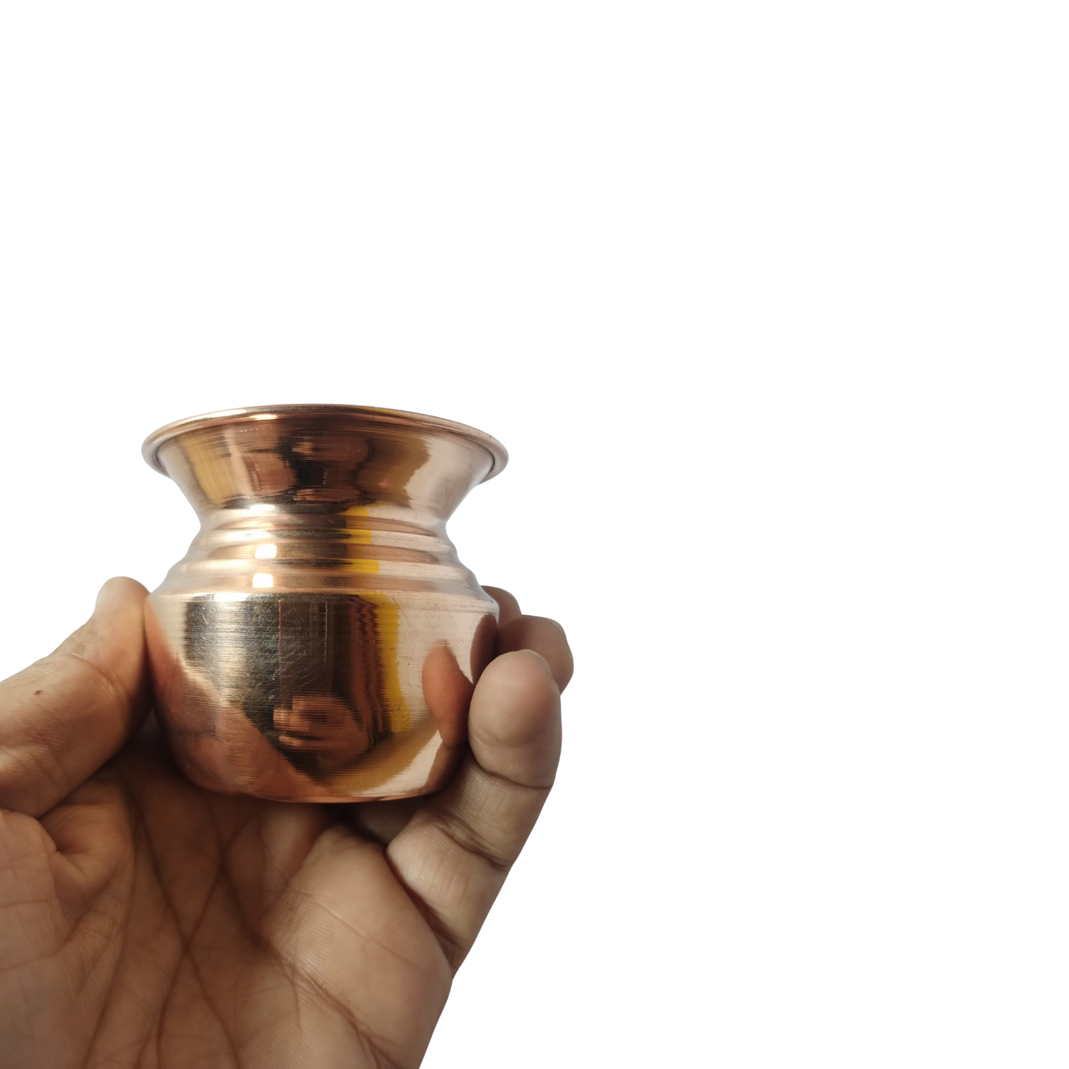 Pure Copper Pooja Kalash Lota - Image 3