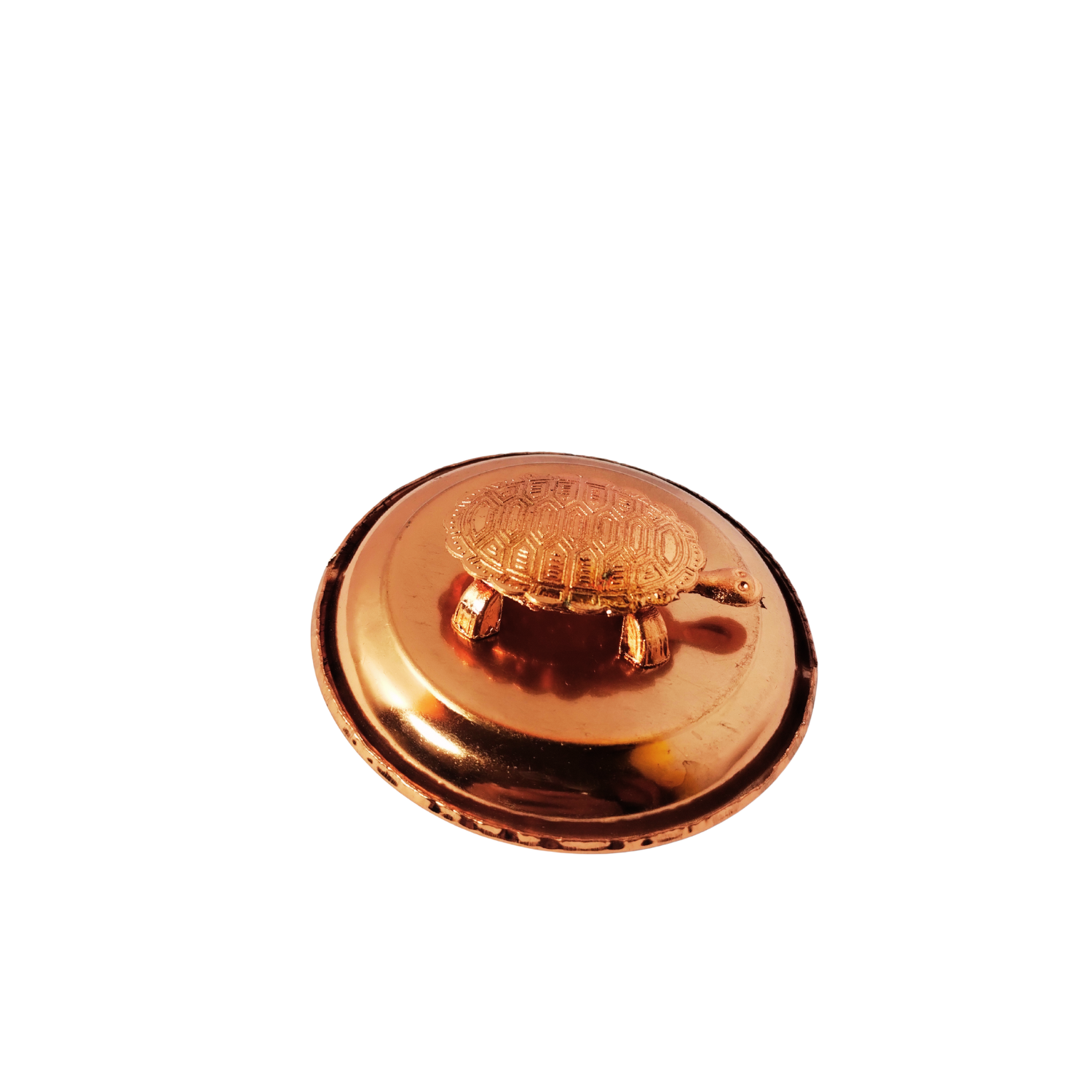 Copper Feng Shui Vastu Tortoise Plate - Image 4
