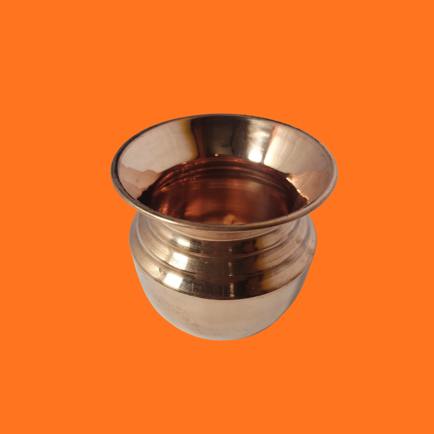 Pure Copper Pooja Kalash Lota - Image 5